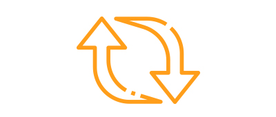 Continuous Arrows Icon